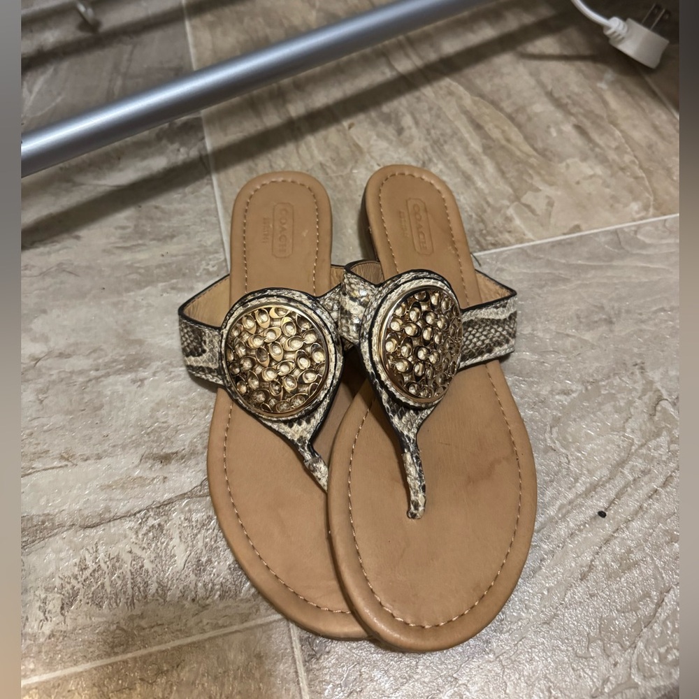 Coach Flip Flop Sandals